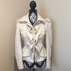 Arden B Winter White Tailored Jacket!